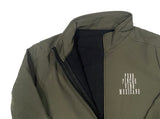 PPVM Shell Rain Fleece-Lined Performance Jacket - Army Green / Ivory