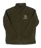 PPVM Shell Rain Fleece-Lined Performance Jacket - Army Green / Ivory