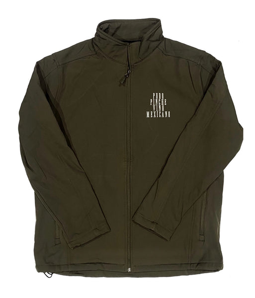 PPVM Shell Rain Fleece-Lined Performance Jacket - Army Green / Ivory