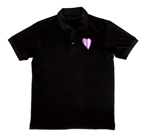 Herencia Purple Heart Premium Pique Polo