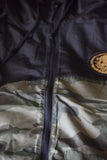 KIDS Mexico Classic Light Weight Track Jacket - Two Tone Black/Camo