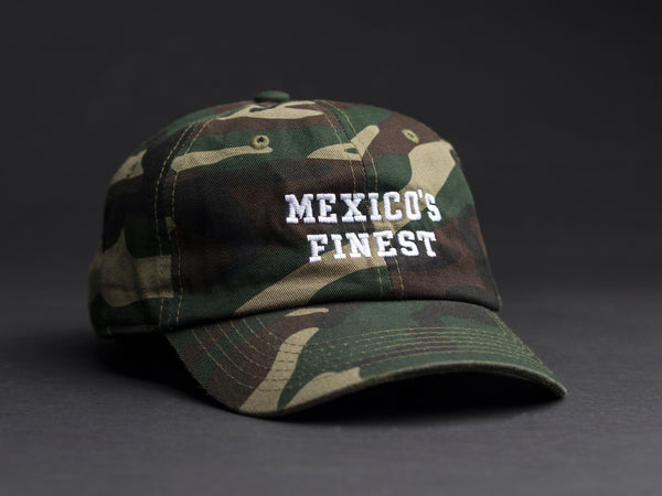 MEXICO'S FINEST  Camo Dad Hat