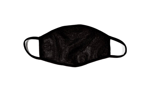 Cloth  Face Mask Knit Black