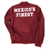 Mexico's Finest  Maroon / White Print and Frontal Patch
