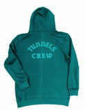 Tunnels Crew Premium Tiffany Hoodie - Emerald Print