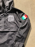 Classic Mexico ALL SEASONS  Jacket M Print and Side Flag Black /White M Print