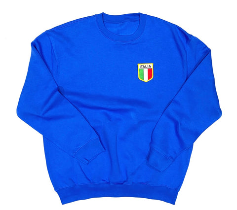 10 Italia Crewneck Azul