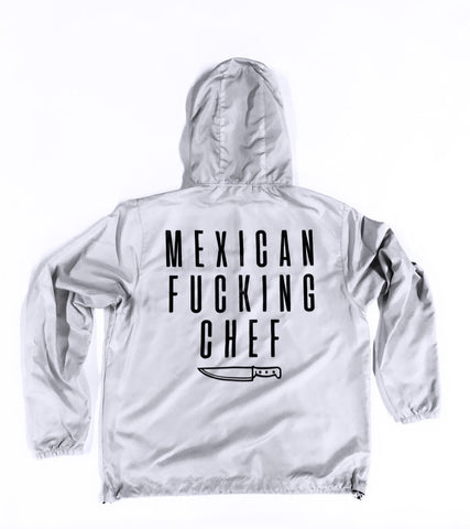Mexican Fucking Chef Windbreaker - Bone / Offwhite /Black