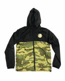 Mexico Classic Light Weight Track Jacket - Two Tone Black/Camo