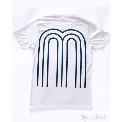 Collection Classic Tee Off White  / Navy Blue